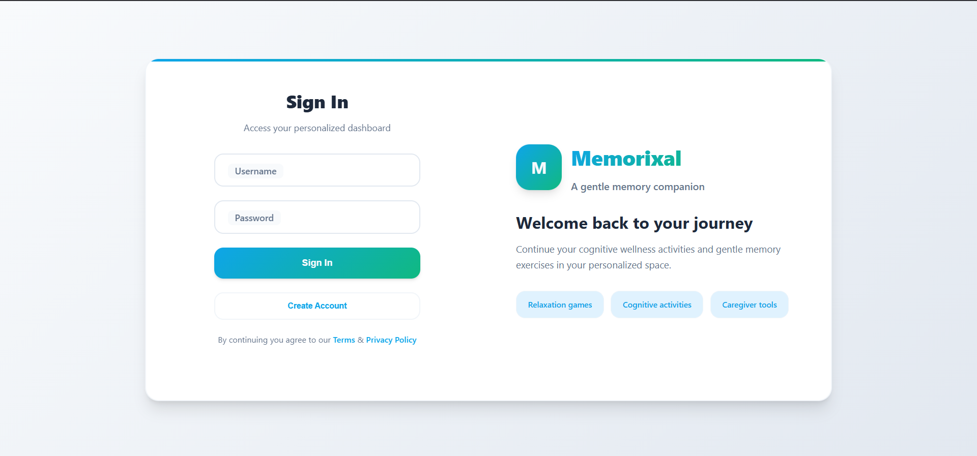 AI Healthcare Assistant — Memorixal
